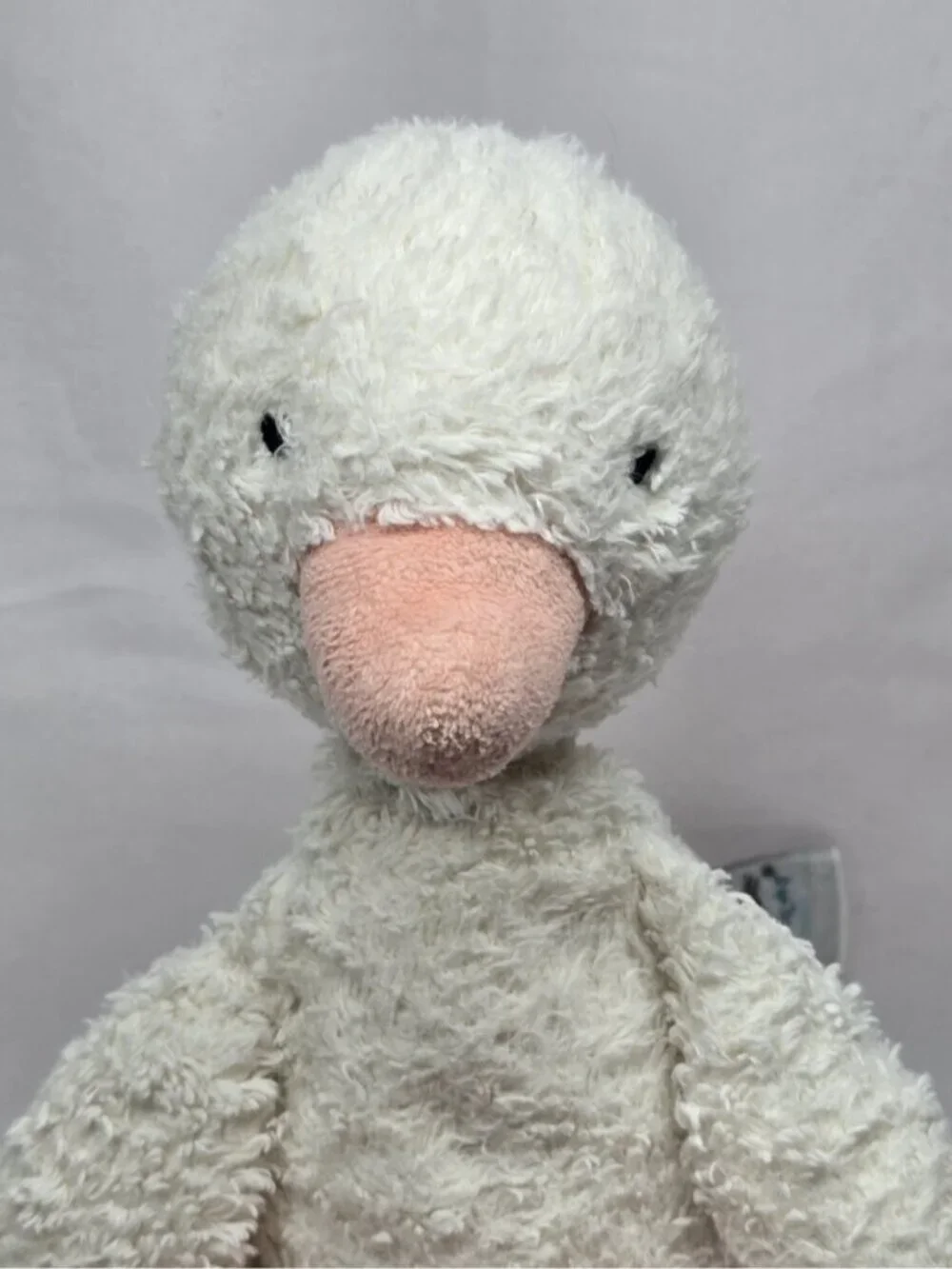 Jellycat Clucky Ducky Duckling With Chime Retired Plush Toy Stuffed Animal